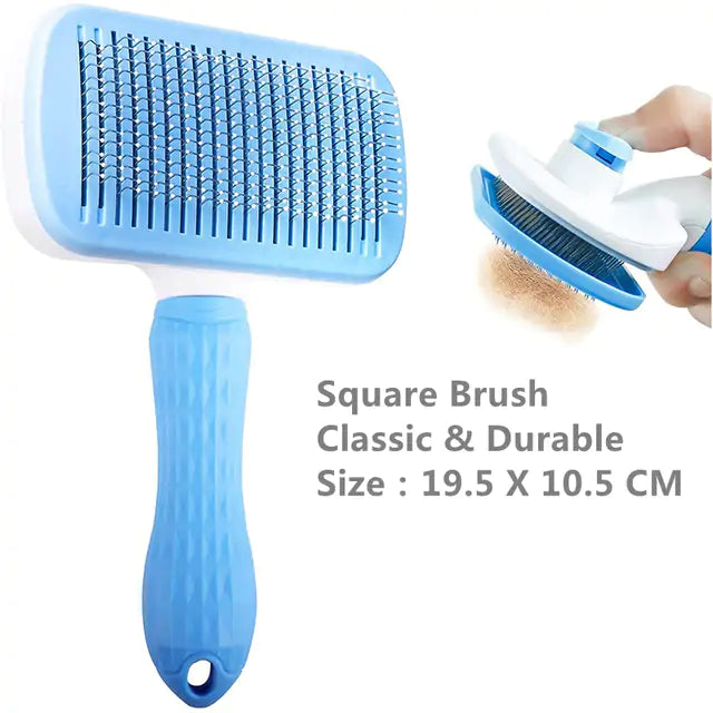 EasyGroom Self-Cleaning Pet Brush