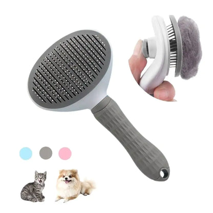 EasyGroom Self-Cleaning Pet Brush