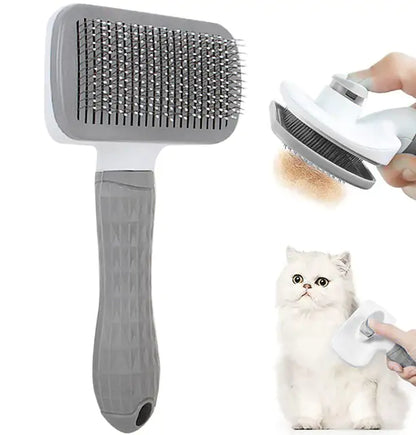 EasyGroom Self-Cleaning Pet Brush