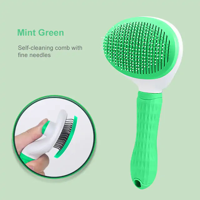 EasyGroom Self-Cleaning Pet Brush